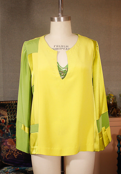 4 Ply Silk Tunic with Beads