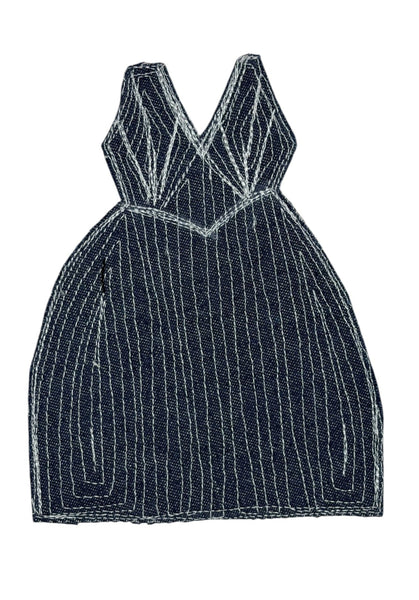 4 Denim Dress Coasters A