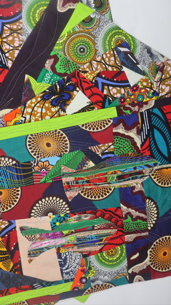 African Print Patchwork Placemats set 1