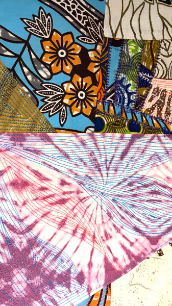 Set 8 Crazy Shape Placemats 4 Patchwork