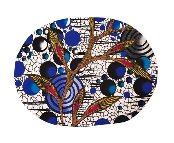 Set 6 Oval Placemats 4 Patchwork