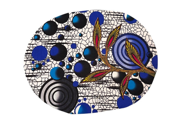 Set 6 Oval Placemats 4 Patchwork