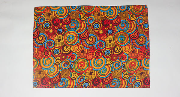 African Print Patchwork Placemats set 1