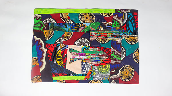 African Print Patchwork Placemats set 1